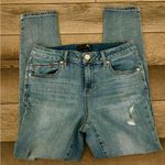 1822 Denim  Light Blue Distressed Jeans Photo 1