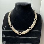 Judith Ripka 925 Textured Arched Short Necklace Photo 0