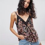 Free People  INTIMATE LOVE PRINTED CAMI Photo 0