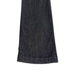 Midiross Jeans Women’s S Mid Rise Wide Legs Flap Pockets Stretch 24 x 31 Pants Black Photo 3