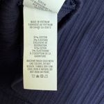 Aerie  Ribbed Button Tie Navy Blue Tank Top Medium Photo 4