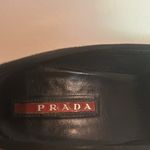 Prada  Cocco Lux Print Wo's 6 Eu 36.5 Black Croco Embossed Leather Pumps $975 NEW Photo 6