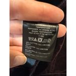 Free People We The Free Suzy Flocked Denim Jacket NWT Wine Burgundy Size M Photo 10