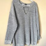 Torrid | Heather Gray Keyhole Neckline Knit Sweater Sz 1X Photo 6