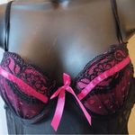 Elegance Black Pink Baby Doll Lingerie Women's Size L Size L Photo 1