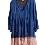 Anthropologie Holding Horses dip dye long sleeve dress Photo 0