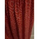 Fresh Produce Orange Geometric Print Smocked Maxi Dress Women's Size Small Photo 2