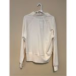 Athleta NWT! Magnolia White (Ivory) Eastbound Sweatshirt Large Photo 2