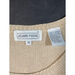 Jeanne pierre Beige Knit Sweater - Elegant Comfort for Women (Size M) B-115 Photo 1