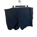 Old Navy  Navy Blue Eyelet Chino Shorts Photo 1