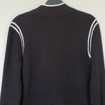 Athleta Venture Black Knit Sweater / Full Zip Jacket Cinchable Hem Size XS Photo 8