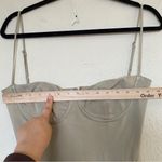 House Of CB HOUSE OF‎ CB S D- DD  'Samaria' Taupe Corset Sun Dress NWOT S Plus Cup Photo 7