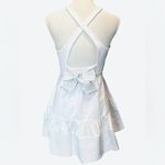 Free People #51 NWOT Court Time Dress Set in White/Midnight Navy Combo Photo 5