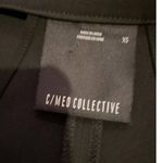 C/MEO COLLECTIVE Distant Land High Low Scuba Front Zip Long Top, Black, Size XS Photo 10