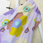 NEW Free people x Beth Richards delray 70’s‎ floral bikini bottom, S Purple Photo 8