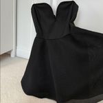 Honey Punch  Black Strapless ALine Dress Photo 4