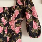 WAYF Shopbop puff sleeve romantic floral cotton blouse Photo 11