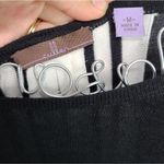 Culler Women's Long Sleeve Black/White Sweater M Black Size M Photo 2