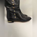 Michael Kors Ailee Black Leather Knee Photo 6