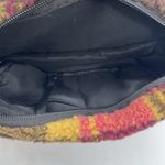 No Boundaries NWT  Fanny Pack Pink Plaid Fleece Sherpa Belt Bag Waist Crossbody Photo 7