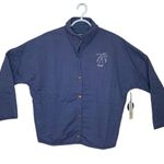 Amuse Society x beachly womens small medium quilted blue jacket new relaxed Photo 1