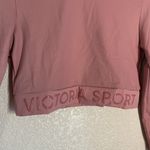 Victoria's Secret Victoria’s Secret Sport Long Sleeve Logo Crop NWT Medium Photo 3