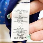 Splendid Blue Floral High Low Summer Tank Top Dress Photo 6