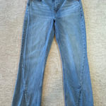 American Eagle‎ Jeans Womens Size 14 90s Bootcut Real Good Split Hem Denim Blue Photo 0