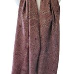 Eyeful merino wool paisley raw hem scarf Photo 3