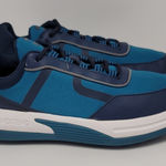 Lands' End  Women's Blue White Canvas Lace Up Action Runner Sneakers Size 9B Photo 0