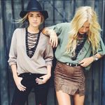 Furst of a Kind lace up sweater Photo 1