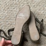 REPORT Hunter Green Tie Ankle D’Orsay Flats Size 6.5 Photo 12