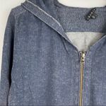 Theory Cotton Viscose Zip Up Jacket Lightweight Casual Photo 5