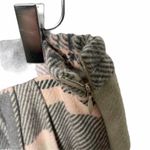 For Cynthia  Skirt Wool Blend Faux Wrap Fringe Plaid Business Casual Office Large Photo 4