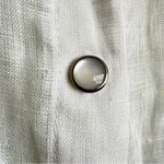 Ears Of Buddha Chrissy Sleeveless Silk Button Down Top Lace Detail Size XS‎ White Photo 4