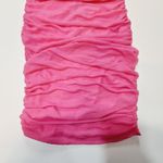 superdown  Emmie Mesh Mini Dress in Hot Pink XXS Photo 3