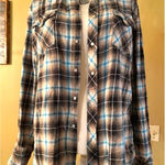 Wrangler  Plaid Long Sleeve Snap Up Photo 0