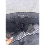 mott bow mom jeans gray Black wash 26x28 Size 26 Photo 2