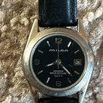 Milan women’s vintage silver/black adjustable‎ watch Silver Photo 2