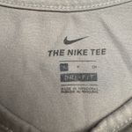 Nike  Dri Fit Tank Top Women's Gray Fast Bold Beautiful Athlete Athletic Photo 2