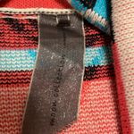 Moon Collection The Bonfire Knit Aztec Multicolor Asymmetrical Open Cardigan S Photo 5