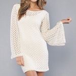 Free People Ivory Gypsy Lace Dress Photo 0