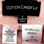 Cotton Candy LA Pink Corduroy Cropped Jacket Cotton Candy Size Small Photo 9