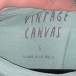 VICI Just In Cotton Mineral Wash Tee - Sage Photo 3