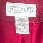 Lands End Vintage Wool Cashmere Blazer Jacket Burgundy Women's Size 8 Petite‎ Photo 5