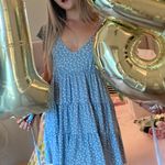 Urban Outfitters Light Blue Floral Sundress Photo 2