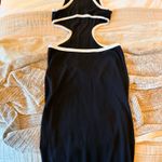 Black gameday cutout dress Size XS Photo 1