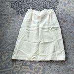 Vintage Kay Warner Blazer & Skirt Set Cream 14 Photo 9