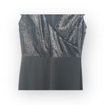 Dress the Population new 𖦹 Jaleah Sequin Surplice Cap Sleeve MIDI Dress 𖦹 Black Photo 5