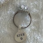 NWT Elegant .925 Italian Silver Jewelry Set with Cubic Zirconia * Photo 5